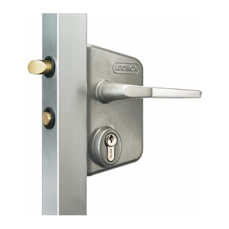 LOCINOX-SCHLOSS MIT ZYLINDER LCKX40 FÜR QUADRATISCHE PROFILE 40 - 50 - 60MM