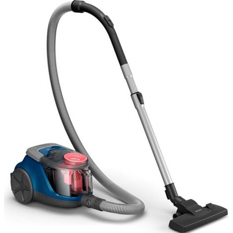 PHILIPS XB2123/09 - Série 2000 PowerCyclone 4 - Aspirateur sans sac - - 850W - 77db - Bleu/rose (1/10)