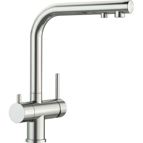 Mitigeur Blanco Fontas II Filter PVD Steel - Inox PVD coloris Inox PVD (1/4)