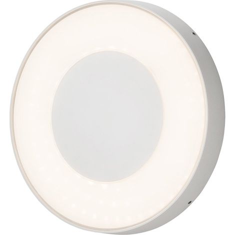 Konstsmide Carrara Applique d'extérieur moderne, ronde, dim à LED blanc chaud 25W, IP54 (1/3)