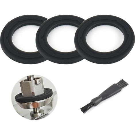 Juego de juntas de 3 piezas para Monsieur Cuisine Connect, junta de sellado inteligente Monsieur Cuisine, junta de cuchilla de 2,7 cm para Smart MCC Kitchen MCC, Connect, compatible con 5/7/12 dientes