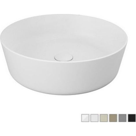 LAVABO DA APPOGGIO FEELING TONDO Cappuccino Opaco Matt