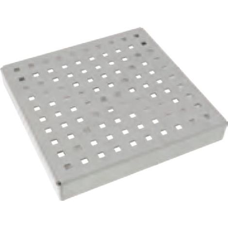 Rost Quadrato 157/1.4301/ GL pour Aufsatz 250x250/218x218/L 15