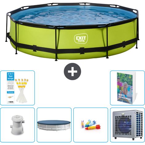 Exit Pool Rund - 360x76 cm - 7-teilig S338 (1/5)
