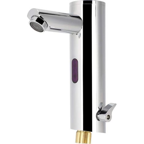 G/2" Robinet d'eau de salle de bain automatique sans contact avec capteur automatique sans contact pour salle de bain Robinet d'eau pour la maison hôtel cuisine.
