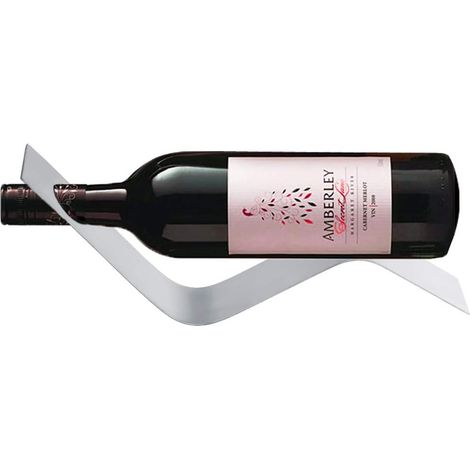 Porte bouteille de vin en métal pour comptoir et bar décoration élégante pour présentation de bouteilles
