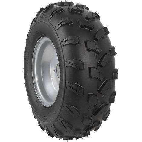 Ensemble jante pneu 17X7.00-8 8 pouces – Adhérence améliorée ATV quad tout-terrain go kart golf cart tondeuse (1/5)