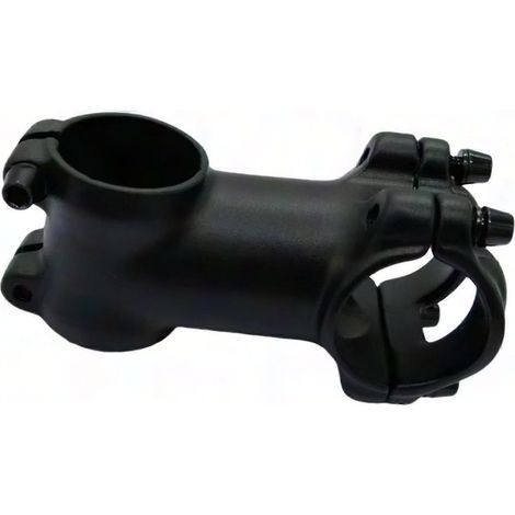 Guidon Bike Potence Tige Alu Alliage Léger, Robuste et Polyvalente, Pièce de Remplacement Facile à Monter pour Vélo Noir (1/5)