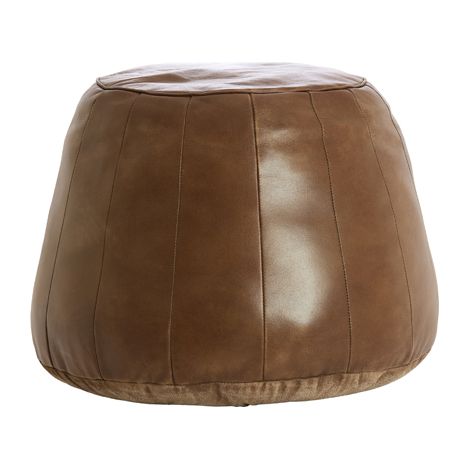 Stimmungsvoller brauner Sitzpouf Light & Living Dovio (1/4)