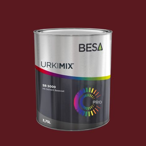 Pot de peinture Polyuréthane / bi composant Rouge Vin RAL 3005 Brillant - 500 gr