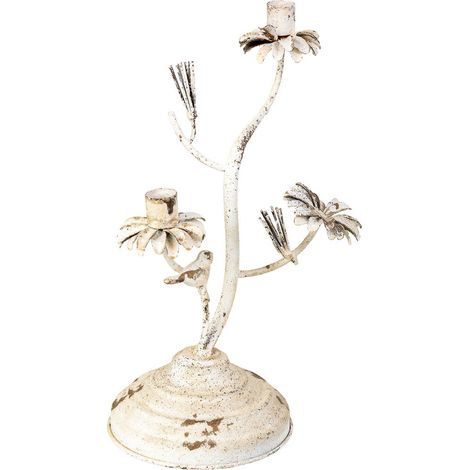 Candelabro envejecido 24x11x29.5HCM