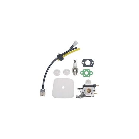 Carburateur C1U-K54A Filtre à Air Carburant Kit Bougie d'allumage Compatible avec 2-Cycle Mantis 7222 7222E 7222M 7225 7230 7234 7240 7920 7924 (1/5)