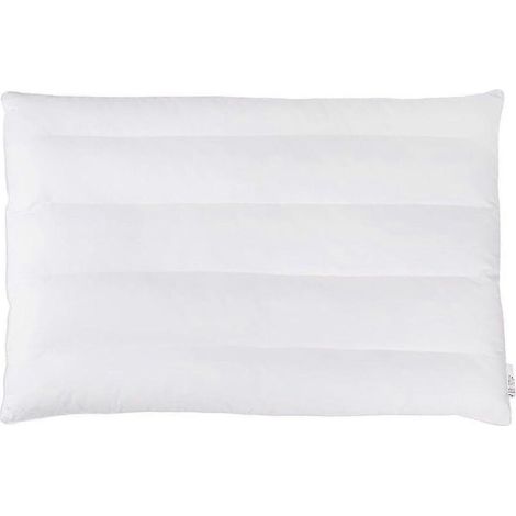 Oreiller de soutien ultra-fin, offrant un matelas fin pour la position de sommeil sur le ventre, oreiller cervical plat rectangulaire-AquaForge (1/5)