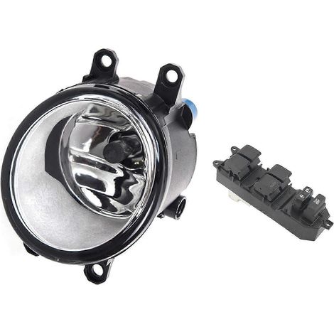 Compatible avec le commutateur principal de feu antibrouillard et de lève-vitre électrique côté droit pour Corolla, Avensis, Camry, Ractis, Verso et RAV4 (2003-2014) QAQ (1/5)