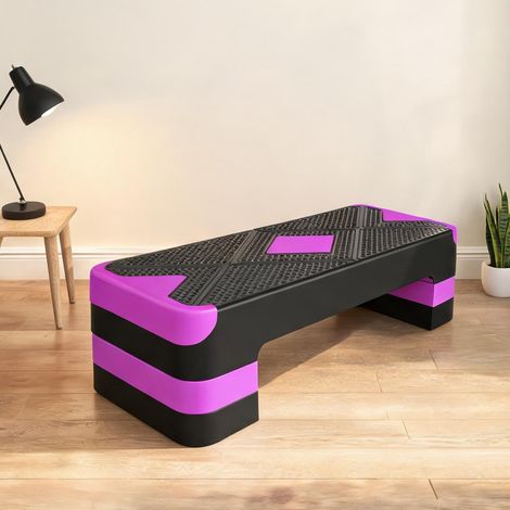 Stepper purple en polyethylene 68,6 x 27,9 x 20,3 cm (1/5)