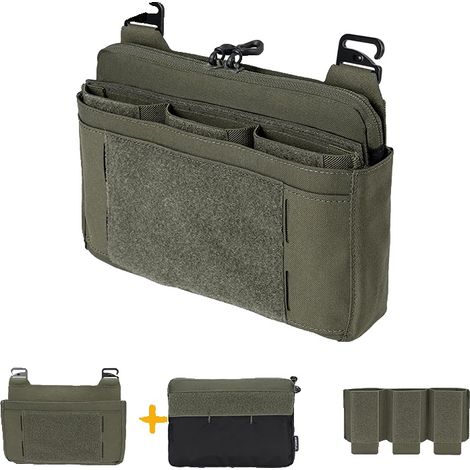 Taktische Tasche, abnehmbarer Trenner, vielseitige Befestigung, pflaume (1/2)