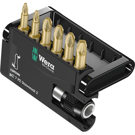 Wera Bit-Check 7 PZ Universal 2, 7-teilig (1/5)