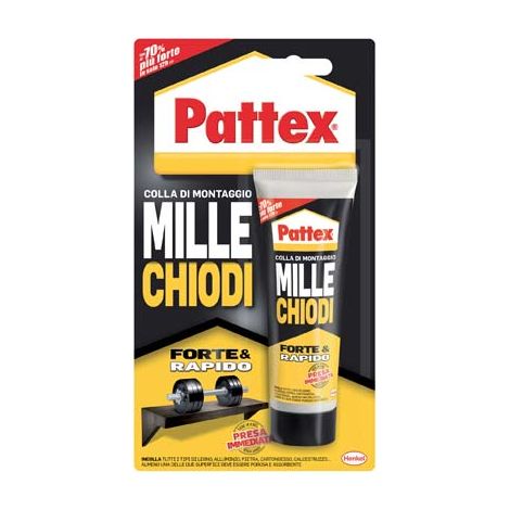 PATTEX MILLECHIODI FORTE E RAPIDO - GR 100- 4 pezzi