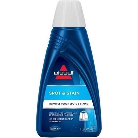 Bissell – Détergent pour taches et salissures 1L 1084N – Pour SpotClean – Nettoyage efficace des tissus et moquettes – Formule concentrée