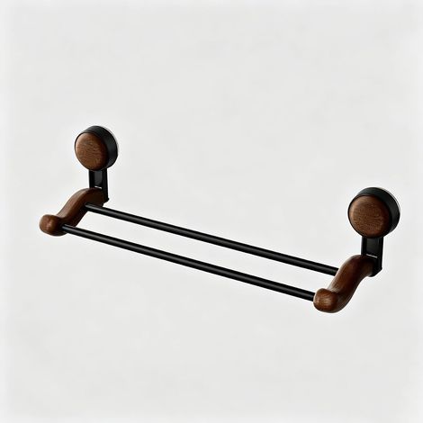 Porte-serviettes à ventouse, barre porte-serviettes de 31 cm/12,2 po) (1/5)