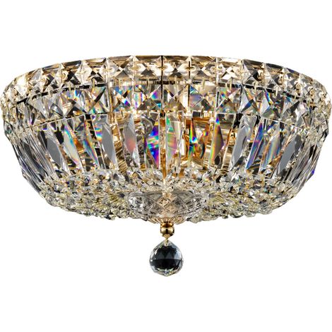 Lampadario Royal Classic in Metallo Basfor Oro Antique (1/3)