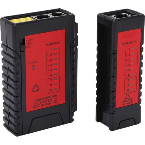 NF-468 Tragbarer Netzwerkkabeldetektor für Telefon und Computer