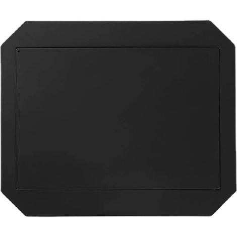 Plaque de table de camping adaptée aux grils, supportant une charge de 15 kg. Plaque en acier avec coins arrondis. Plaque pour brûleurs de cuisson extérieurs, compatible avec les réchauds portables. (1/4)