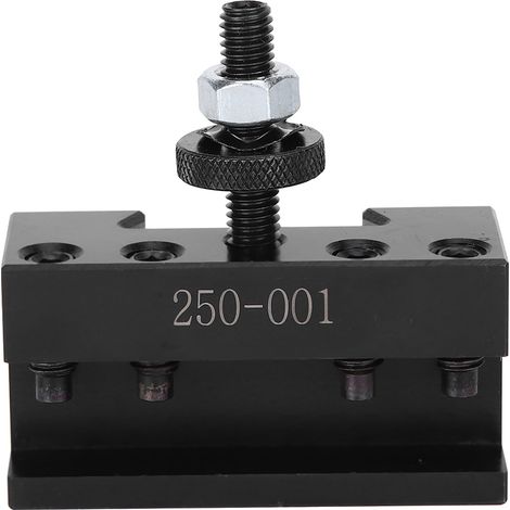 Mandrin de tour CNC à changement rapide en acier haute résistance, durable et précis (250001) (1/5)