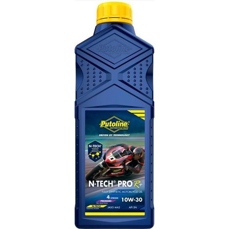 Aceite de motor Putoline 4T 100% sintético N-tech® PRO R+ 10W30 1L (AKC)