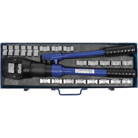 Bgs Pinza de crimpar hidráulica profesional 16 toneladas