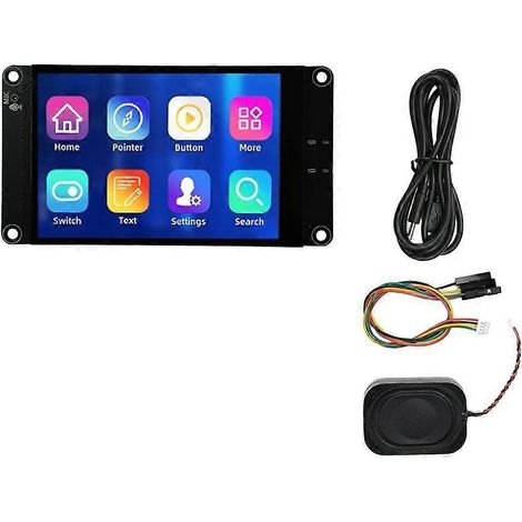 Placa de desarrollo ESP32-S3 de 3,5 pulgadas con WiFi y Bluetooth, módulo de pantalla LED IPS de 320x480 y soporte para pantalla táctil para Xiaozhi AI. (1/5)