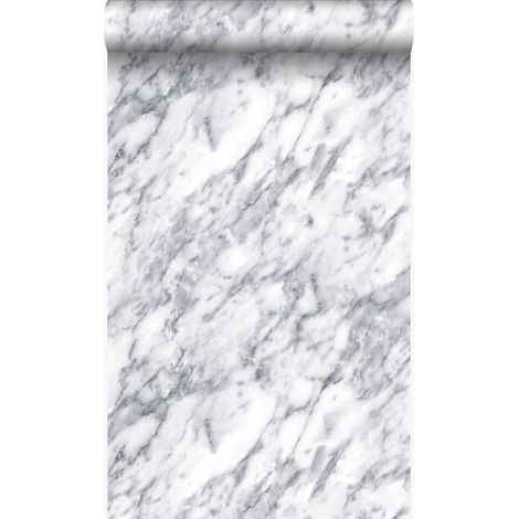 papier peint marbre Ivoire foncé blanc - Origin Wallcoverings (1/5)