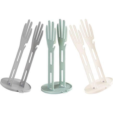 3pièces Support De Rangement pour Gants De Cuisine Porte-mitaine Multifonctionnel avec Égouttoir Organisateur Réutilisable pour Gants Et Torchons De Accessoire Pratique pour (1/5)