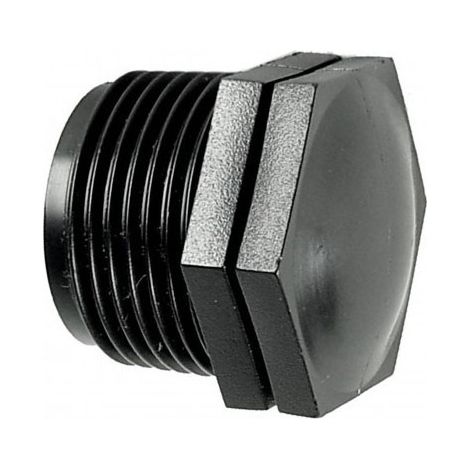 Tappo filettato maschio in polipropilene PN10 - 1/2" IR61020M0N200