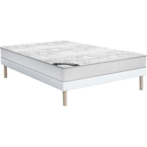 Set SONGE di YSMÉE: rete + materasso molle insacchettate sp20cm 140 x 190