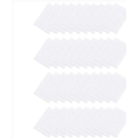 Lot de 40 filtres à air HEPA CPAP jetables de remplacement pour masques et lingettes pour (1/4)