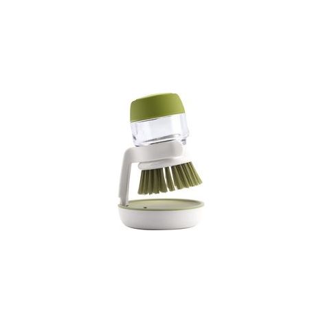 Cepillo para sartenes Daquan Artifact, cepillo para limpiar ollas y sartenes, cepillo antiadherente para lavavajillas, descalcificador, 1 pieza (verde claro) - Crezuo