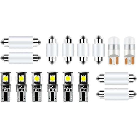 16-teiliges Set weißer LED-Innenraumbeleuchtung für Ford F250 (1999–2017) (1/5)