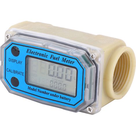 Mini-Digital-Turbinen-Durchflussmesser für Dieselkraftstoff 0–90 l/min, 25–150 l/min, 35–250 l/min, 1" NPT (1/5)