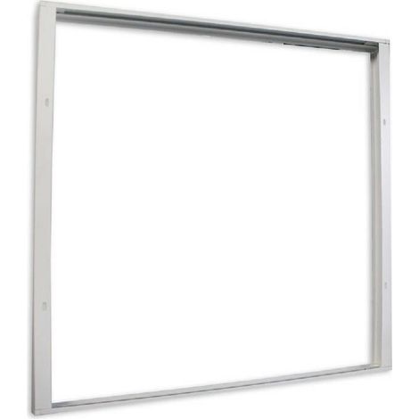 TrAdE Shop Traesio - Cornice Pannello Led 60 X 60 Cm Montaggio Esterno Supporto Plafoniera Pt-600 - (1/2)