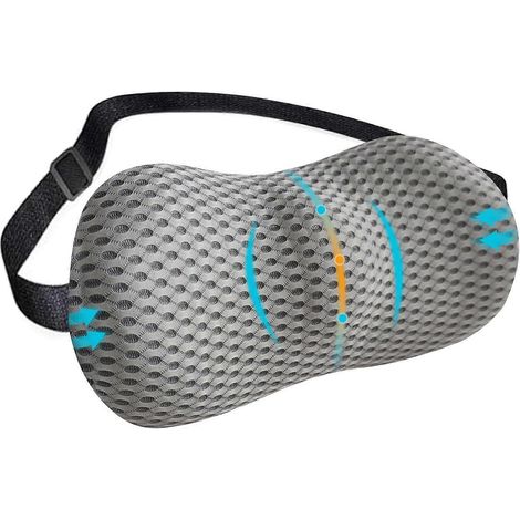 Coussin ergonomique, coussin de dossier pour voiture, coussin lombaire pour lit, coussin pour chaise de bureau, soutien dorsal, coussin pour chaise de gaming (1/5)