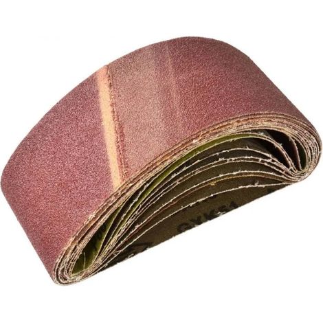 Bande abrasive sans fin 75x457mmP80/papier de verre/(10/250) (1/3)