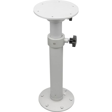 Support colonne pour cadre de table à manger - Alliage d'aluminium - Réglage de la hauteur - Cadre de table - Pieds de table - Pour adultes, femmes, famille, amis, marine, bateau, yacht (1/5)