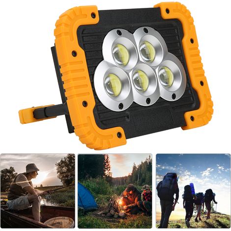 Lampe de Camping Solaire Rechargeable LED, Idéale pour Randonnée et Urgence (1/5)