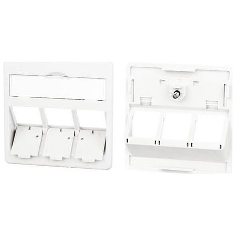 METZ CONNECT 860210-0402-I PLAQUE CENTRALE 50 X 50 MM 3 PORTS RW MODULE