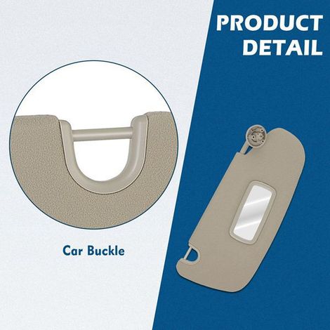 1CT18TL2AA is suitable for Dodge right passenger side sun visor. (1/4)