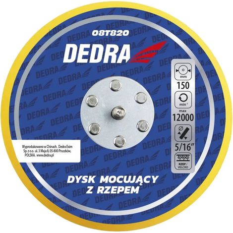 Disco abrasivo no-name 08t820 150 mm hook and loop