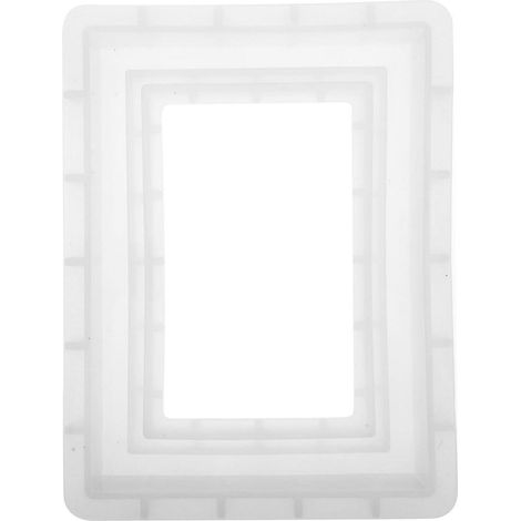 Silikonform Fotorahmen rechteckig für Epoxidharz, DIY Deko, Geschenkidee