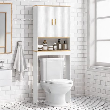 Meuble de salle de bain en melamina de Madera 64 x 20 x 170,5 cm (1/5)