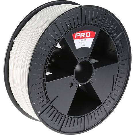 Filament pour imprimante 3D RS PRO, PLA, Ø 1.75mm, Blanc, 2.3kg, FDM ( Prix pour 1 ) (1/3)
